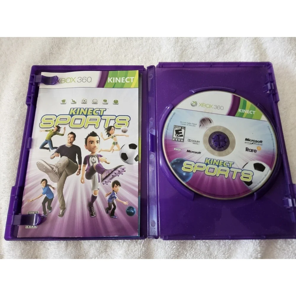 CIB- Kinect Sports (Xbox 360,‎ 2010) -- With Booklet